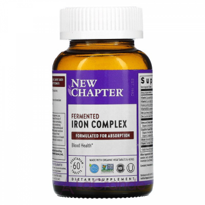 New Chapter Fermented Iron Complex    