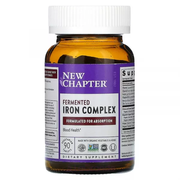 New Chapter Fermented Iron Complex ������������� �������� �� ������