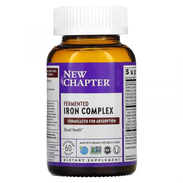 New Chapter Fermented Iron Complex ������������� �������� �� ������