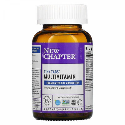 New Chapter Multivitamin Tiny Tabs ������ ������������ ���������������� ��������
