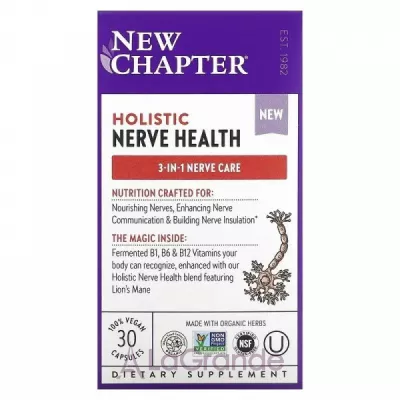 New Chapter Holistic Nerve Health      
