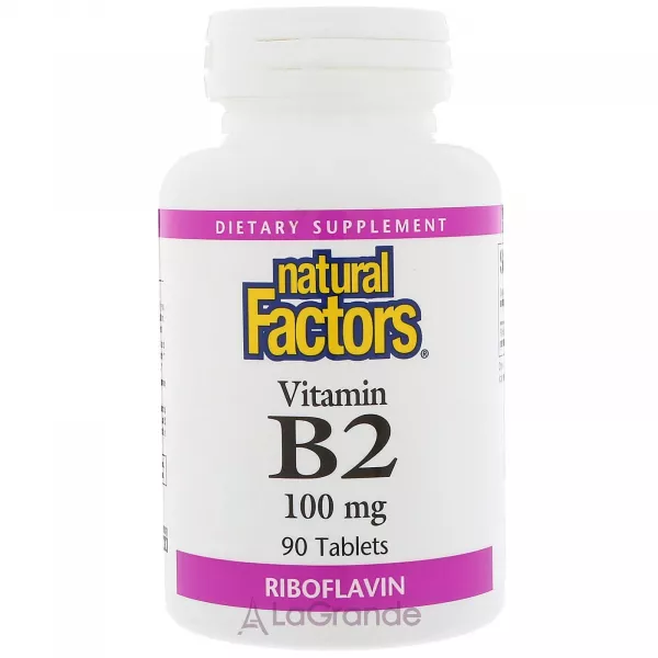 Natural Factors Vitamin B2 Riboflavin 100 mg ĳ������ ������� 