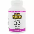Natural Factors Vitamin B2 Riboflavin 100 mg   