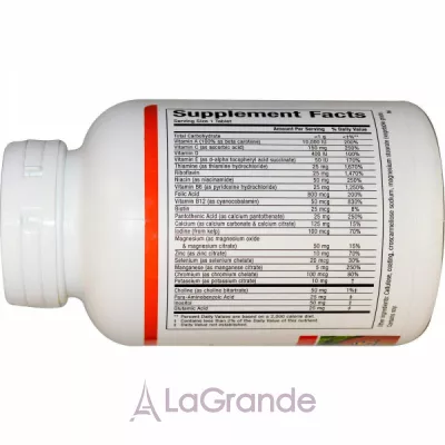 Natural Factors Super Multi Iron Free   