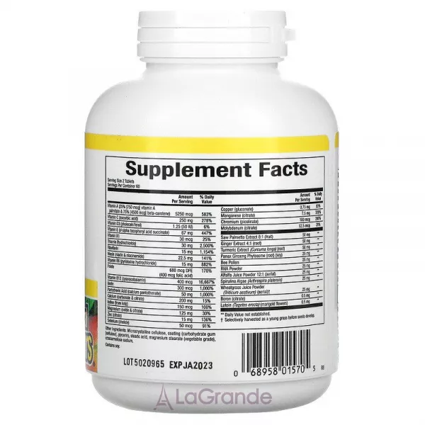 Natural Factors Men's MultiStart Vitamin A Day for Men ������� ������ ��� �������