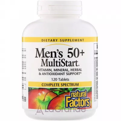 Natural Factors Men's 50+ MultiStart    50+