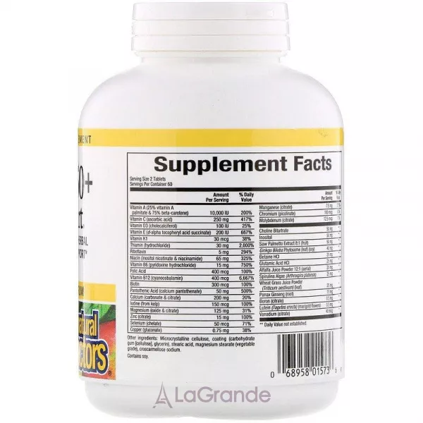 Natural Factors Men's 50+ MultiStart �������������� ��� ������ 50+