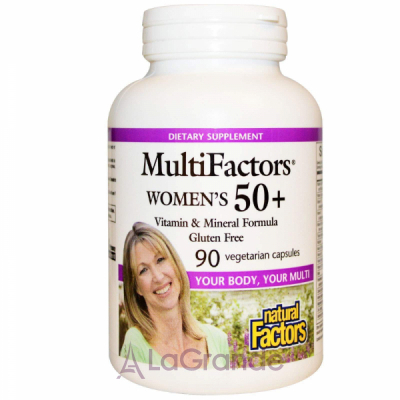 Natural Factors MultiFactors Women's 50+    50+
