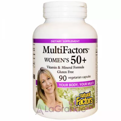 Natural Factors MultiFactors Women's 50+    50+