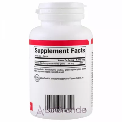 Natural Factors SelenoExcell Selenium 200 mcg   