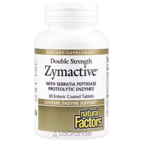 Natural Factors Zymactive Double Strength �������� ������� ������������