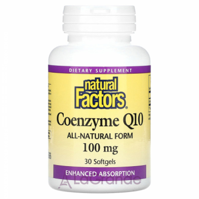 Natural Factors Coenzyme Q10 100 mg   