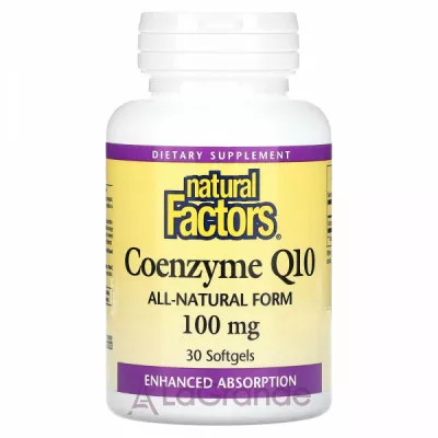 Natural Factors Coenzyme Q10 100 mg   