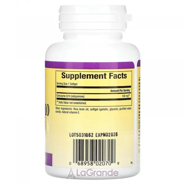 Natural Factors Coenzyme Q10 100 mg ĳ������ ������� 