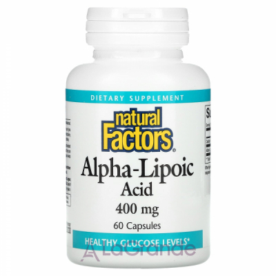 Natural Factors Alpha-Lipoic Acid 400 mg ĳ  