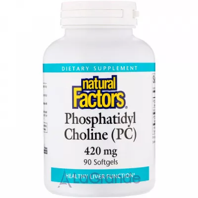Natural Factors Phosphatidyl Choline (PC) 420 mg ĳ  