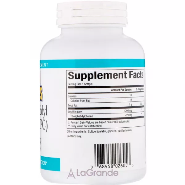 Natural Factors Phosphatidyl Choline (PC) 420 mg ĳ������ ������� 