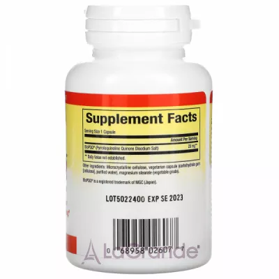 Natural Factors BioPQQ 20 mg ĳ  