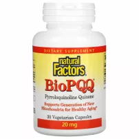 Natural Factors BioPQQ 20 mg ����������� ������� "�������������������", 20 ��