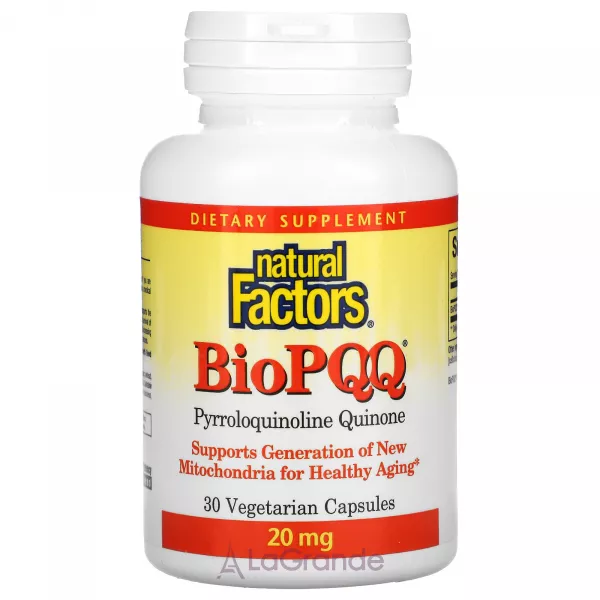 Natural Factors BioPQQ 20 mg ĳ������ ������� 