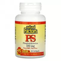 Natural Factors Natural Factors Phosphatidylserine 100 mg ����������� ������� "���������������", 100 ��