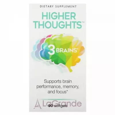 Natural Factors Higher Thoughts 3 Brains         