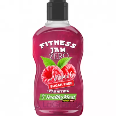 Power Pro Zero Fitnes Jam Sugar Free + L Carnitine Rapsberry -   