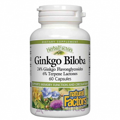Natural Factors Ginkgo Biloba   