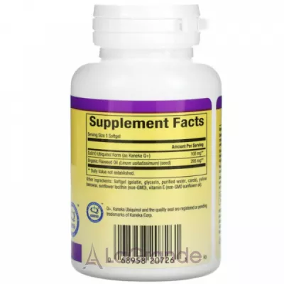 Natural Factors Ubiquinol Active CoQ10 100 mg ĳ������ ������� 