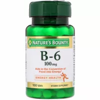 Nature's Bounty Vitamin B-6 100 �� ����������� ������� "������� B6", 100 ��
