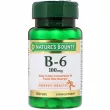 Nature's Bounty Vitamin B-6 100    