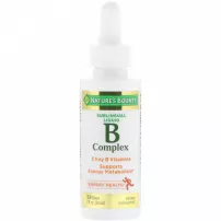 Nature's Bounty B-Complex Sublingual Liquid ����������� ������� "�-��������", �������������� ��������
