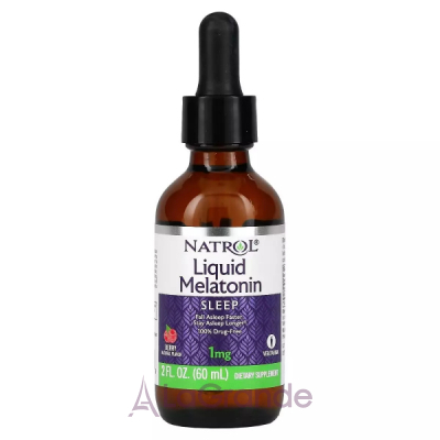 Natrol Liquid Melatonin 1 mg     