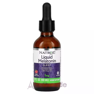 Natrol Liquid Melatonin 1 mg     