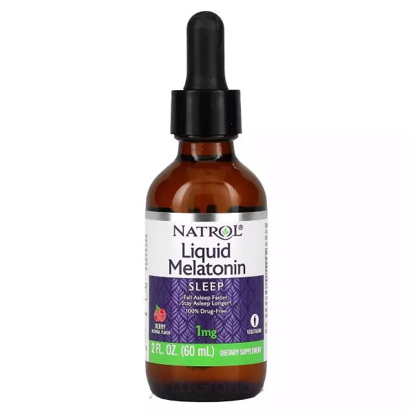 Natrol Liquid Melatonin 1 mg ����������� ������� � ������ 