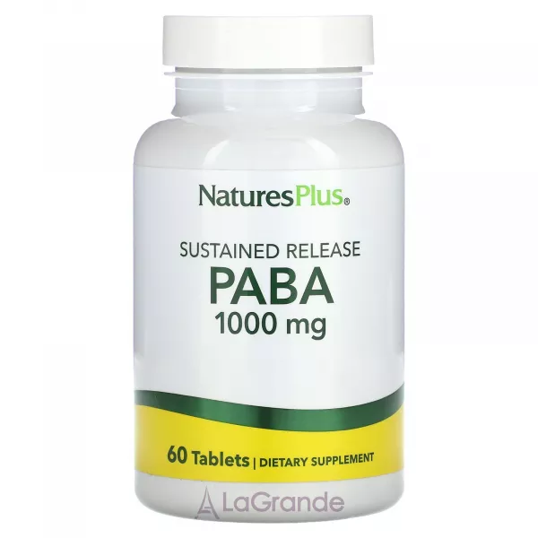 NaturesPlus PABA 1000 mg ����������� ������� 
