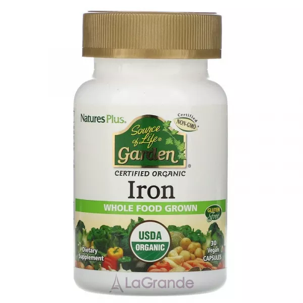 NaturesPlus Source of Life Garden Iron ����������� ������� 