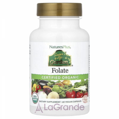 NaturesPlus Source of Life Garden Folate   