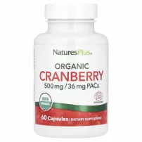 NaturesPlus Organic Cranberry 500 mg ����������� ������� "������ ������������", 500 ��