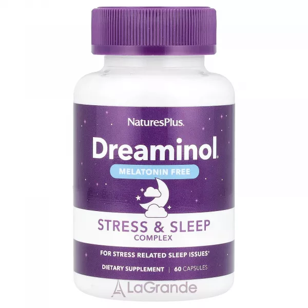 NaturesPlus Dreaminol Stress & Sleep Complex Melatonin Free �������� ��� ������ ������, ��� ����������