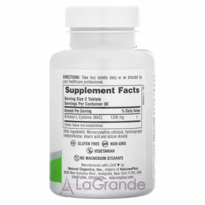 NaturesPlus Pro NAC 1200 Sustained Release   