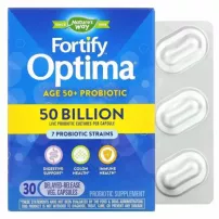 Nature's Way Fortify Optima Probiotic Age 50+ ��������� ��� �������� 50+, 50 ���� ���