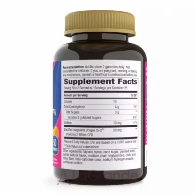 Nature's Way 3-in-1 Women's Probiotic Gummy   ,   