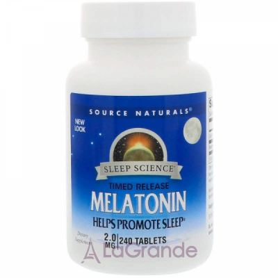 Source Naturals Melatonin 2 mg   
