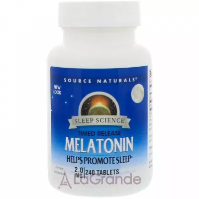 Source Naturals Melatonin 2 mg   