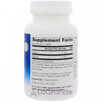 Source Naturals Melatonin 2 mg   