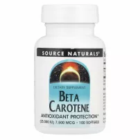 Source Naturals Beta Carotene 7500 mcg (25000 IU) ĳ������ ������� "���� �������", 7500 ��� (25000 ��)