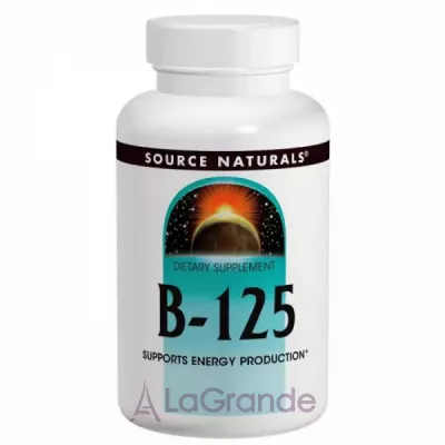 Source Naturals B-125    B, 125 