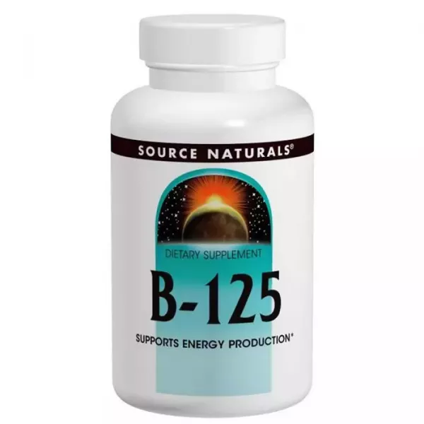Source Naturals B-125 �������� ��������� ������ B, 125 ��