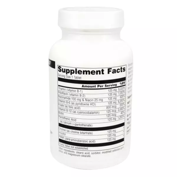 Source Naturals B-125 �������� ��������� ������ B, 125 ��